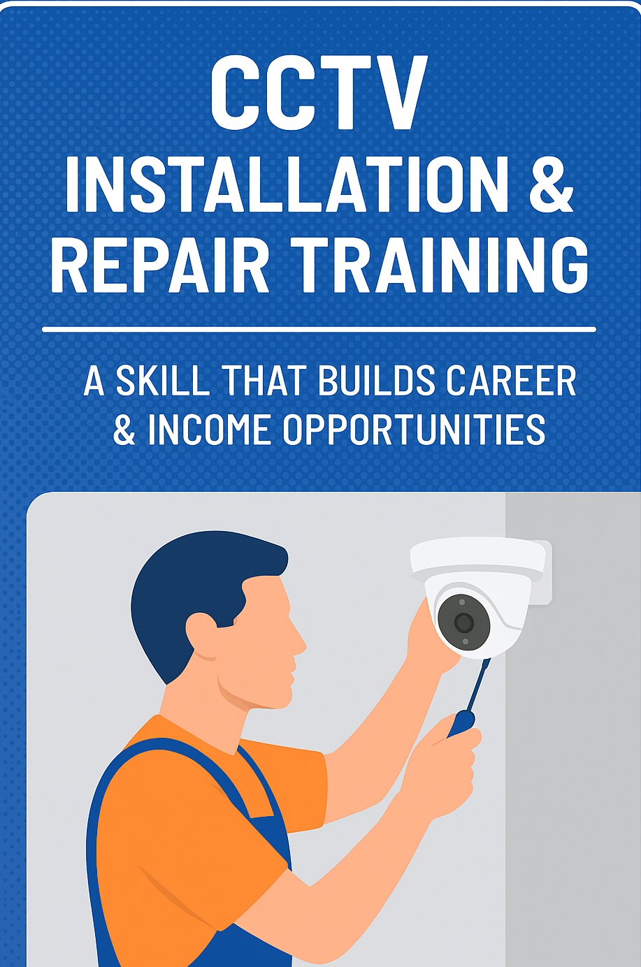 CCTV Installation & Repair Training: A Skill That Builds Career & Income Opportunities